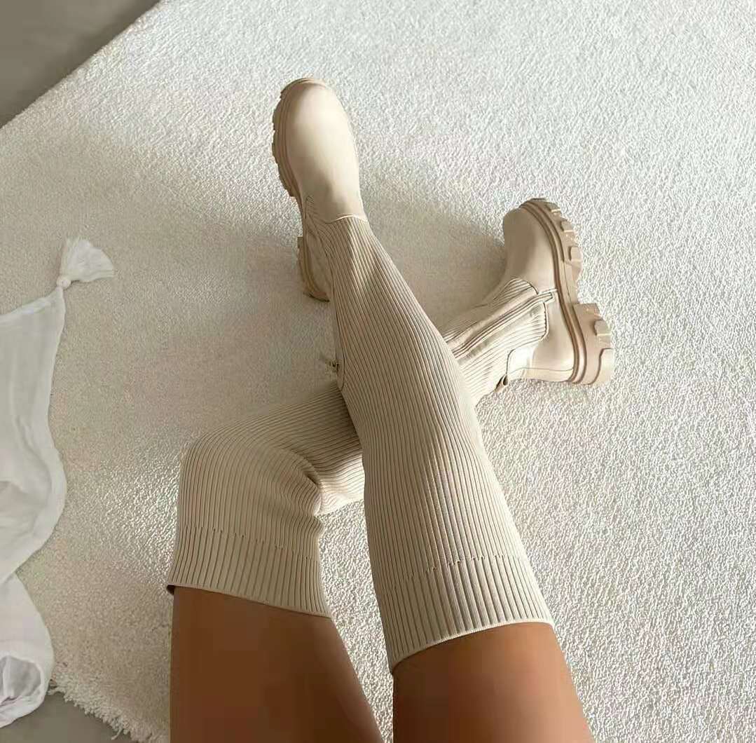 MADDIE | Overknee Stretch-Stiefel