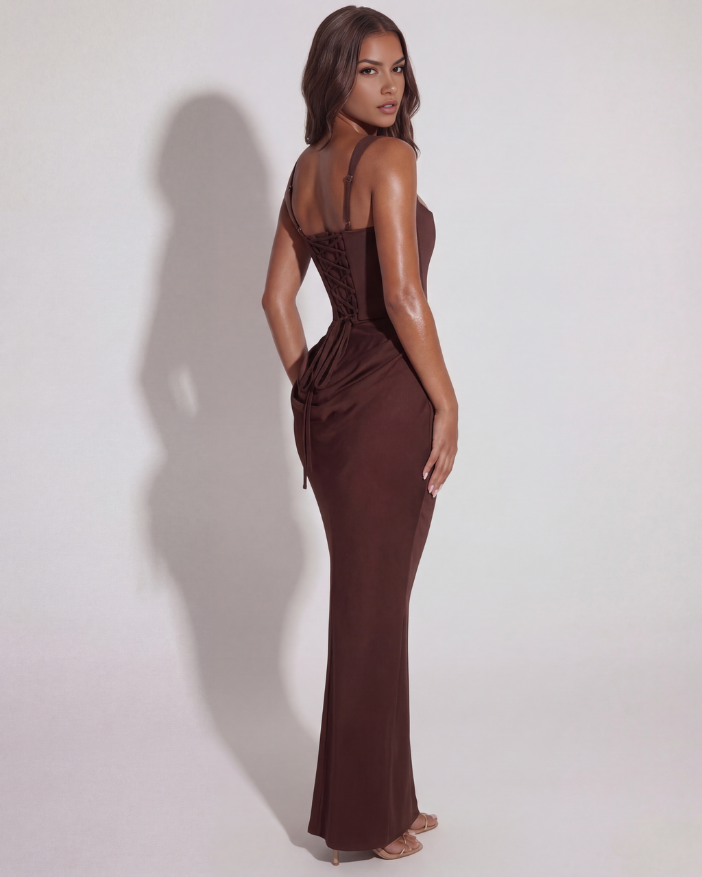 ELEONORA | Zeitloses Minimalistisches Maxi Kleid