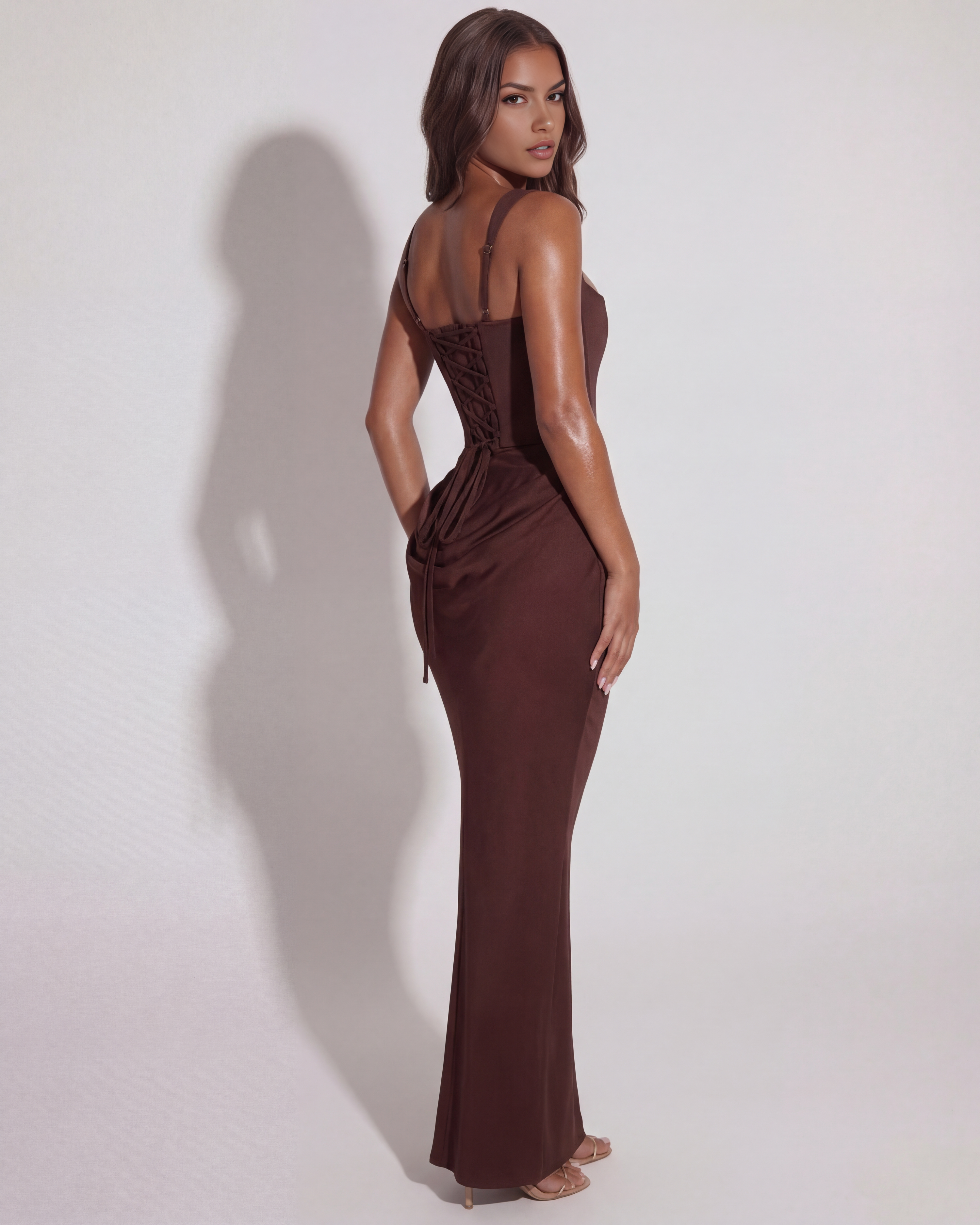 ELEONORA | Zeitloses Minimalistisches Maxi Kleid