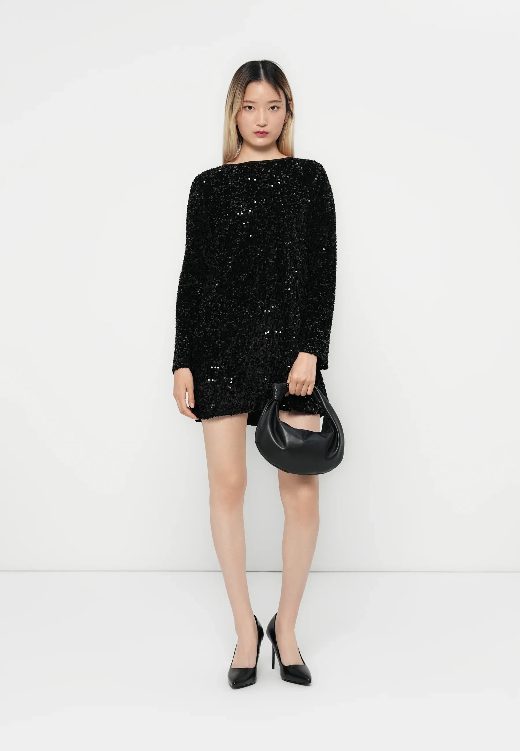 ANGEL | Luxuriöses Mini-Kleid mit Struktur