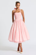 TESSA | Vintage-inspiriertes Halter Midi Kleid