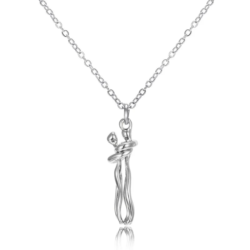 Infinity Hugging Necklace