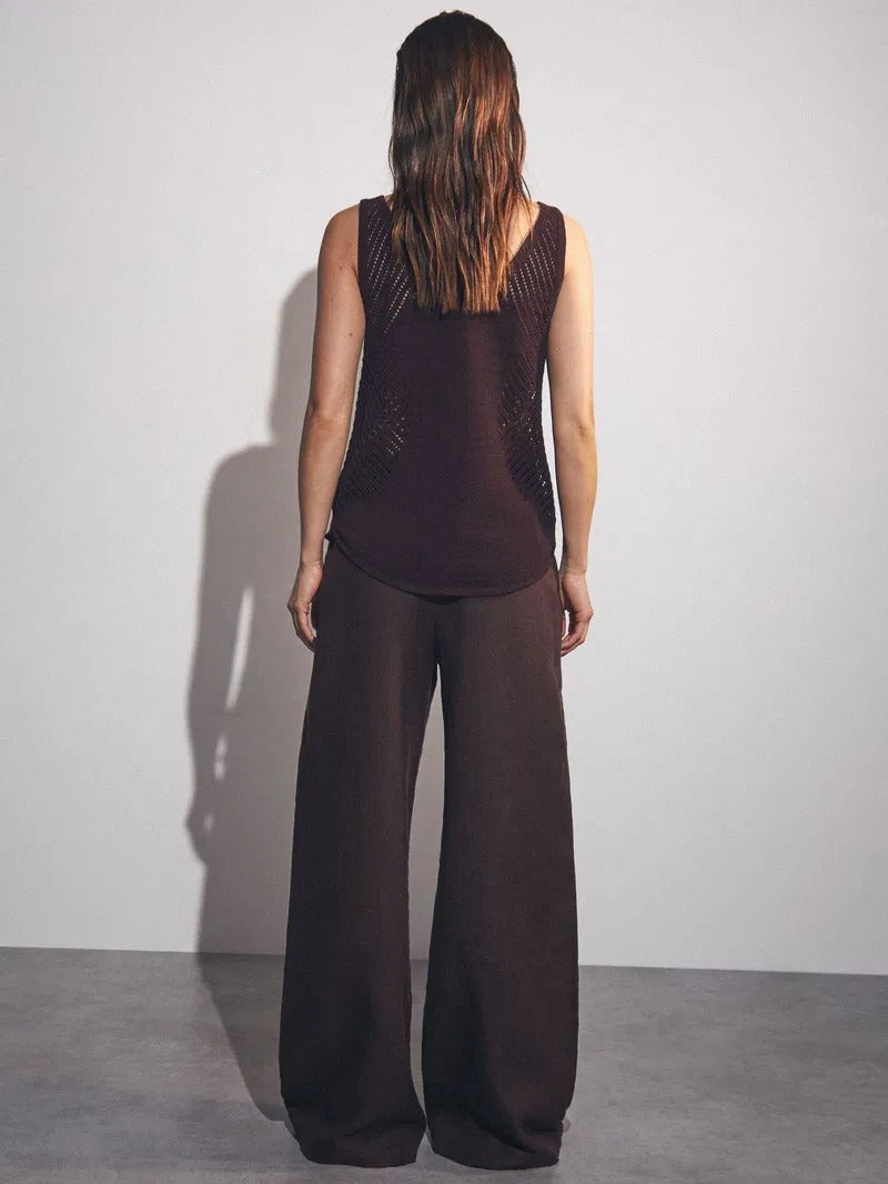 GLYJEL | Relaxed Fit Wide-Leg Pants
