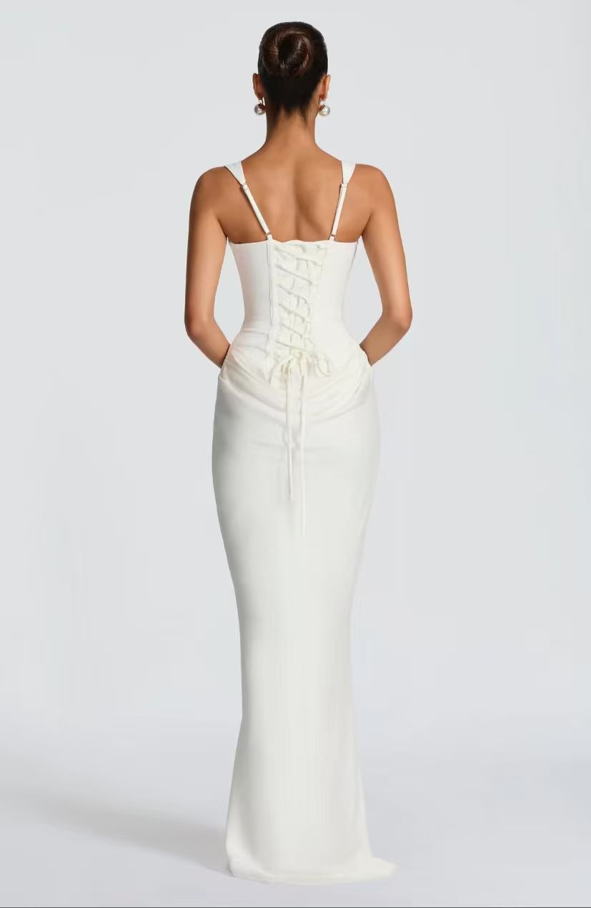 ELEONORA | Zeitloses Minimalistisches Maxi Kleid
