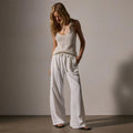 GLYJEL | Relaxed Fit Wide-Leg Pants