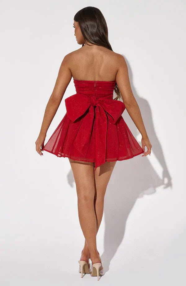 VALERIE – Glitzerndes Mini-Kleid