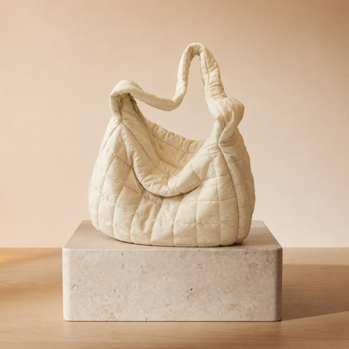 Bolso Hobo Acolchado Puffer