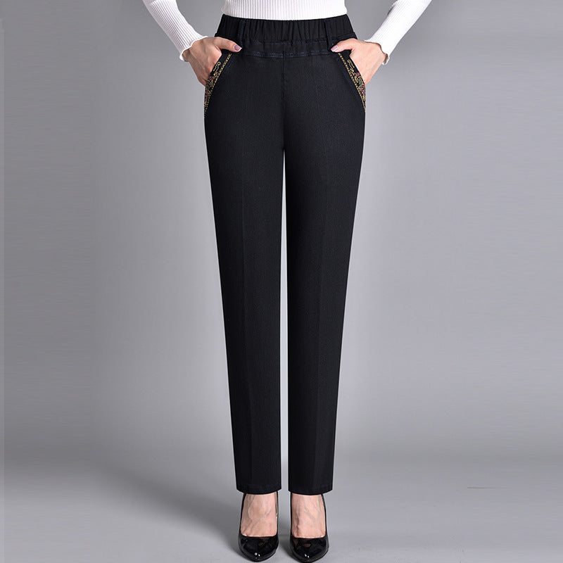 LINA | Komfort-Jeans mit elastischem Bund & Seitentaschen
