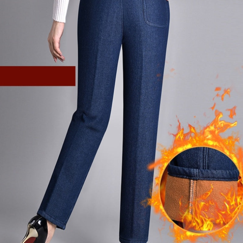 LINA | Komfort-Jeans mit elastischem Bund & Seitentaschen