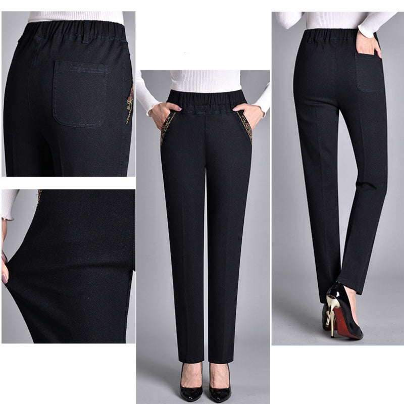 LINA | Komfort-Jeans mit elastischem Bund & Seitentaschen
