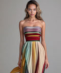 TALMA | Fließendes Maxikleid mit Farbverlauf