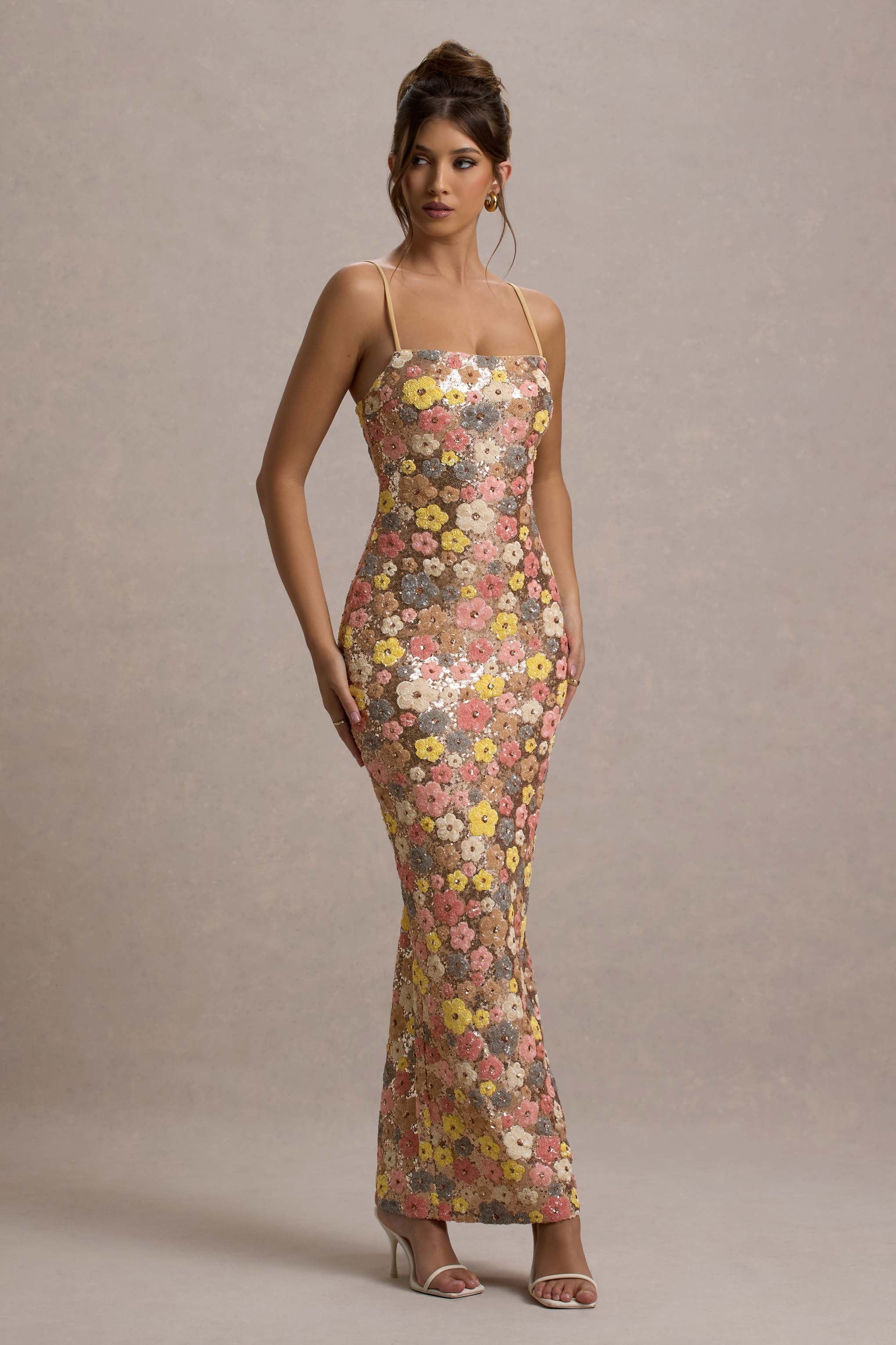 NAOMI | Florales Slip-Kleid